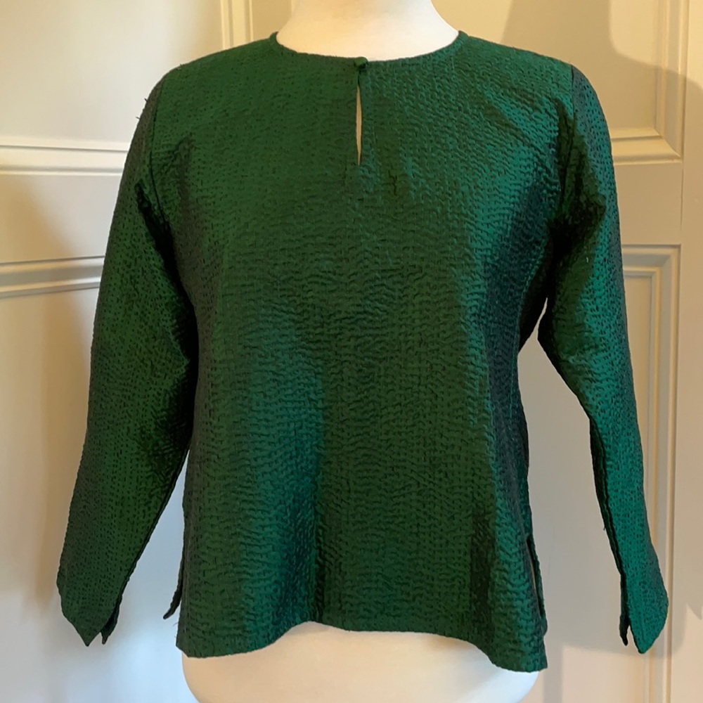 Ethnic Indian Style Silk Top.